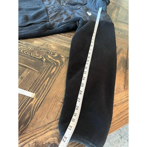 The North Face Denali Fleece Jacket Men Large Black Neutral Hiking Outdoor Comfy - Picture 7 of 16